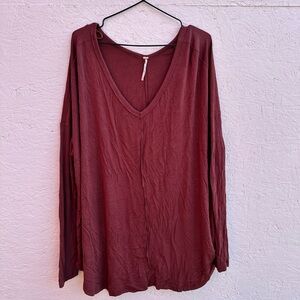 Free People Moonshine Long Sleeve Top